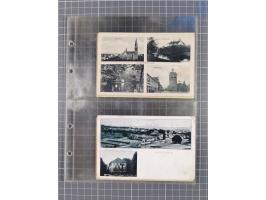 BRANDENBURG: 1900/35, 1 Album mit 276 Ansichtskarten, alles Topografie, meistens Kaiserreich, nur bessere Ansichten (Straßen,