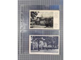 BRANDENBURG: 1900/35, 1 Album mit 276 Ansichtskarten, alles Topografie, meistens Kaiserreich, nur bessere Ansichten (Straßen,