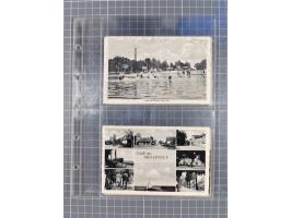 BRANDENBURG: 1900/35, 1 Album mit 276 Ansichtskarten, alles Topografie, meistens Kaiserreich, nur bessere Ansichten (Straßen,
