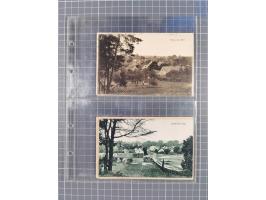 BRANDENBURG: 1900/35, 1 Album mit 276 Ansichtskarten, alles Topografie, meistens Kaiserreich, nur bessere Ansichten (Straßen,