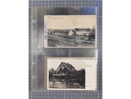 BRANDENBURG: 1900/35, 1 Album mit 276 Ansichtskarten, alles Topografie, meistens Kaiserreich, nur bessere Ansichten (Straßen,