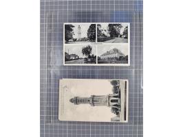 BRANDENBURG: 1900/35, 1 Album mit 276 Ansichtskarten, alles Topografie, meistens Kaiserreich, nur bessere Ansichten (Straßen,
