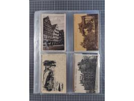 DEUTSCHLAND: 1900/35, 1 Album mit 500 Ansichtskarten, alles Topografie, meist Kaiserreich, nur bessere Ansichten (Straßen, Pl