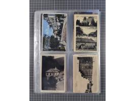 DEUTSCHLAND: 1900/35, 1 Album mit 500 Ansichtskarten, alles Topografie, meist Kaiserreich, nur bessere Ansichten (Straßen, Pl