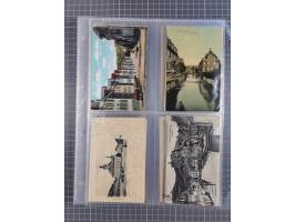 DEUTSCHLAND: 1900/35, 1 Album mit 500 Ansichtskarten, alles Topografie, meist Kaiserreich, nur bessere Ansichten (Straßen, Pl