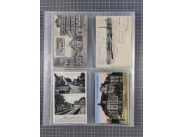 DEUTSCHLAND: 1900/35, 1 Album mit 500 Ansichtskarten, alles Topografie, meist Kaiserreich, nur bessere Ansichten (Straßen, Pl