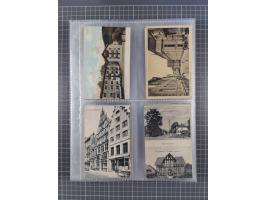 DEUTSCHLAND: 1900/35, 1 Album mit 490 Ansichtskarten, alles Topografie, meist Kaiserreich, nur bessere Ansichten (Straßen, Pl