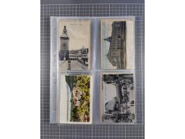 DEUTSCHLAND: 1900/35, 1 Album mit 490 Ansichtskarten, alles Topografie, meist Kaiserreich, nur bessere Ansichten (Straßen, Pl