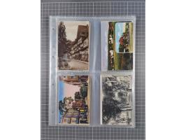 DEUTSCHLAND: 1900/35, 1 Album mit 490 Ansichtskarten, alles Topografie, meist Kaiserreich, nur bessere Ansichten (Straßen, Pl