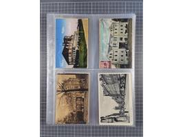 DEUTSCHLAND: 1900/35, 1 Album mit 490 Ansichtskarten, alles Topografie, meist Kaiserreich, nur bessere Ansichten (Straßen, Pl