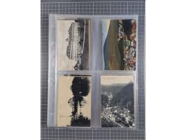 DEUTSCHLAND: 1900/35, 1 Album mit 490 Ansichtskarten, alles Topografie, meist Kaiserreich, nur bessere Ansichten (Straßen, Pl