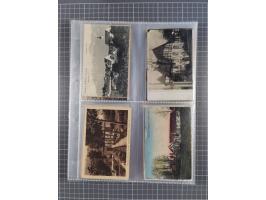 DEUTSCHLAND: 1900/35, 1 Album mit 490 Ansichtskarten, alles Topografie, meist Kaiserreich, nur bessere Ansichten (Straßen, Pl