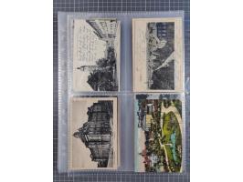 DEUTSCHLAND: 1900/35, 1 Album mit 490 Ansichtskarten, alles Topografie, meist Kaiserreich, nur bessere Ansichten (Straßen, Pl