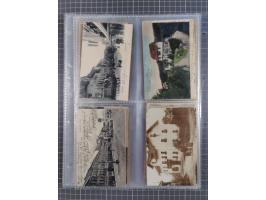 DEUTSCHLAND: 1900/35, 1 Album mit 490 Ansichtskarten, alles Topografie, meist Kaiserreich, nur bessere Ansichten (Straßen, Pl