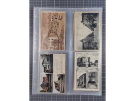 DEUTSCHLAND: 1900/35, 1 Album mit 490 Ansichtskarten, alles Topografie, meist Kaiserreich, nur bessere Ansichten (Straßen, Pl