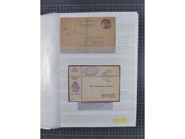 1920/35, postfrische, ungebrauchte und gestempelte Partie im Steckbuch, einige hundert Werte