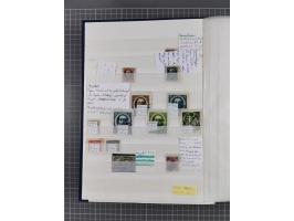 1920/35, postfrische, ungebrauchte und gestempelte Partie im Steckbuch, einige hundert Werte