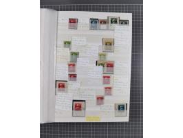 1920/35, postfrische, ungebrauchte und gestempelte Partie im Steckbuch, einige hundert Werte