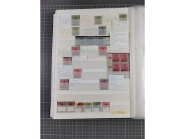 1920/35, postfrische, ungebrauchte und gestempelte Partie im Steckbuch, einige hundert Werte