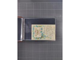 Glückwunschkarten Neujahr: 1900/14, Album mit 110 Lithos zum Thema Jahreszahlen", davon sind 104 St. geprägt