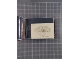 Glückwunschkarten Neujahr: 1900/14, Album mit 110 Lithos zum Thema Jahreszahlen", davon sind 104 St. geprägt