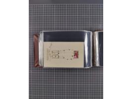 Glückwunschkarten Neujahr: 1900/14, Album mit 110 Lithos zum Thema Jahreszahlen", davon sind 104 St. geprägt