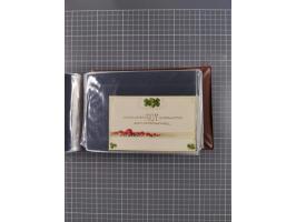 Glückwunschkarten Neujahr: 1900/14, Album mit 110 Lithos zum Thema Jahreszahlen", davon sind 104 St. geprägt