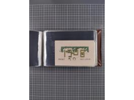 Glückwunschkarten Neujahr: 1900/14, Album mit 110 Lithos zum Thema Jahreszahlen", davon sind 104 St. geprägt