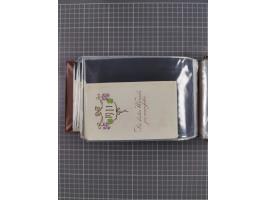 Glückwunschkarten Neujahr: 1900/14, Album mit 110 Lithos zum Thema Jahreszahlen", davon sind 104 St. geprägt