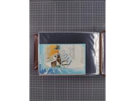 Glückwunschkarten Neujahr: 1900/14, Album mit 110 Lithos zum Thema Jahreszahlen", davon sind 104 St. geprägt