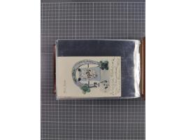 Glückwunschkarten Neujahr: 1900/14, Album mit 110 Lithos zum Thema Jahreszahlen", davon sind 104 St. geprägt