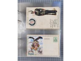 DEUTSCHES REICH: 1899/1912 Preußens Glanz und Gloria und die preußische Armee", Album mit 76 Lithos mit vielen seltenen Motiv