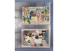 DEUTSCHES REICH: 1899/1912 Preußens Glanz und Gloria und die preußische Armee", Album mit 76 Lithos mit vielen seltenen Motiv