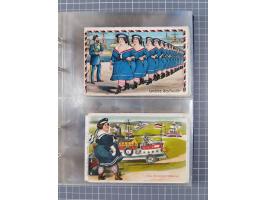 DEUTSCHES REICH: 1899/1912 Preußens Glanz und Gloria und die preußische Armee", Album mit 76 Lithos mit vielen seltenen Motiv