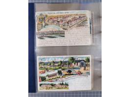 DEUTSCHES REICH: 1899/1912 Preußens Glanz und Gloria und die preußische Armee", Album mit 76 Lithos mit vielen seltenen Motiv