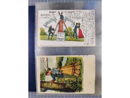 DEUTSCHES REICH: 1899/1912 Preußens Glanz und Gloria und die preußische Armee", Album mit 76 Lithos mit vielen seltenen Motiv