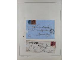 1865/1958 (ca.), etwas über 100 Briefe mit Hauptaugenmerk Altdeutschland und etwas Deutsches Reich, unterschiedliche Erhaltun