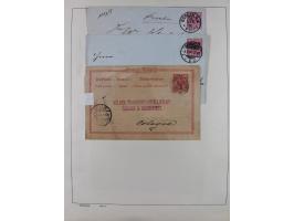 1865/1958 (ca.), etwas über 100 Briefe mit Hauptaugenmerk Altdeutschland und etwas Deutsches Reich, unterschiedliche Erhaltun