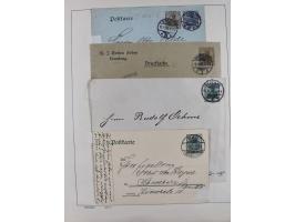 1865/1958 (ca.), etwas über 100 Briefe mit Hauptaugenmerk Altdeutschland und etwas Deutsches Reich, unterschiedliche Erhaltun