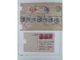 1865/1958 (ca.), etwas über 100 Briefe mit Hauptaugenmerk Altdeutschland und etwas Deutsches Reich, unterschiedliche Erhaltun