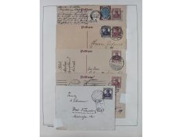 1865/1958 (ca.), etwas über 100 Briefe mit Hauptaugenmerk Altdeutschland und etwas Deutsches Reich, unterschiedliche Erhaltun