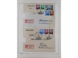 1865/1958 (ca.), etwas über 100 Briefe mit Hauptaugenmerk Altdeutschland und etwas Deutsches Reich, unterschiedliche Erhaltun