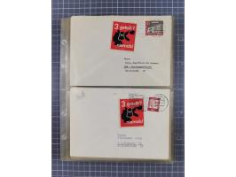 1962/64, Propaganda „Kalter Krieg", Sammlung von 277 Briefen, alle mit Propaganda-Vignetten versehen („Kampf um Wiedervereini