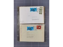 1962/64, Propaganda „Kalter Krieg", Sammlung von 277 Briefen, alle mit Propaganda-Vignetten versehen („Kampf um Wiedervereini