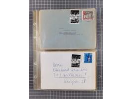 1962/64, Propaganda „Kalter Krieg", Sammlung von 277 Briefen, alle mit Propaganda-Vignetten versehen („Kampf um Wiedervereini
