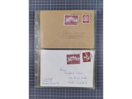 1962/64, Propaganda „Kalter Krieg", Sammlung von 277 Briefen, alle mit Propaganda-Vignetten versehen („Kampf um Wiedervereini
