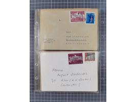 1962/64, Propaganda „Kalter Krieg", Sammlung von 277 Briefen, alle mit Propaganda-Vignetten versehen („Kampf um Wiedervereini