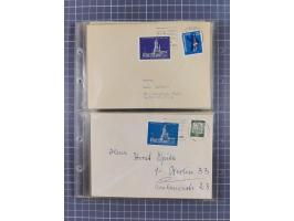 1962/64, Propaganda „Kalter Krieg", Sammlung von 277 Briefen, alle mit Propaganda-Vignetten versehen („Kampf um Wiedervereini