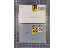 1962/64, Propaganda „Kalter Krieg", Sammlung von 277 Briefen, alle mit Propaganda-Vignetten versehen („Kampf um Wiedervereini