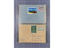 1962/64, Propaganda „Kalter Krieg", Sammlung von 277 Briefen, alle mit Propaganda-Vignetten versehen („Kampf um Wiedervereini